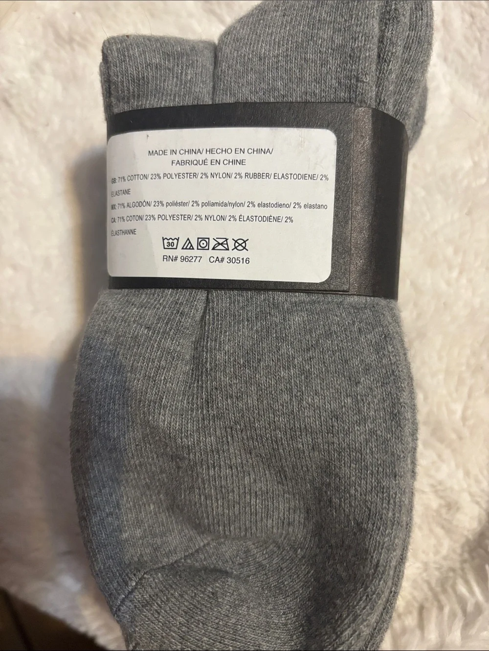 Vans Mens grey 3 pack